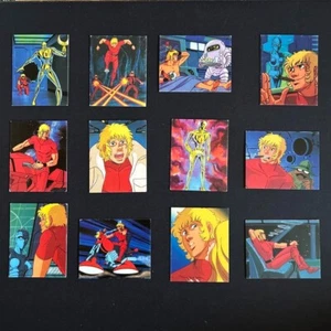 Space adventure Cobra trading mini card Lot 12 set retro rare anime Japan m582 5 - Picture 1 of 4