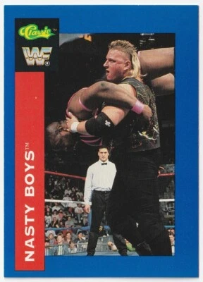 1991 Classic WWF Superstars #23 Nasty Boys - Image 1 of 2