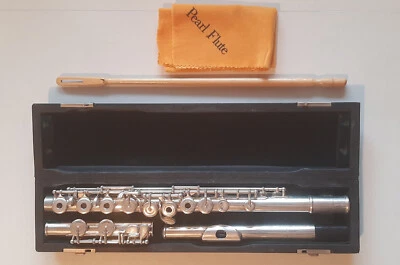 Pearl Flute PF-665 silver headjoint, E joint, descending to C - Immagine 1 di 4