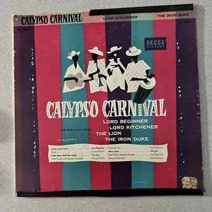 VA: Calypso Carnival 10" LP Lord Kitchener Lord Beginner Man Smart Woman Smarter - Picture 1 of 5