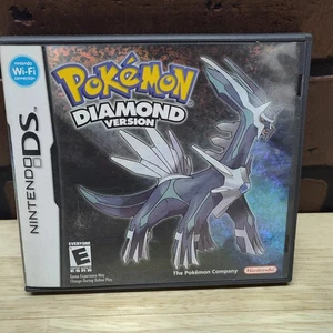 Nintendo Pokemon Diamond Version Ds Case & Manual ONLY - NO GAME - Picture 1 of 3