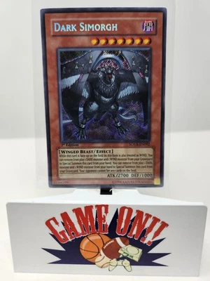 YuGiOh Dark Simorgh SOVR-EN092 1st Edition Secret Rare NM - Image 1 of 4