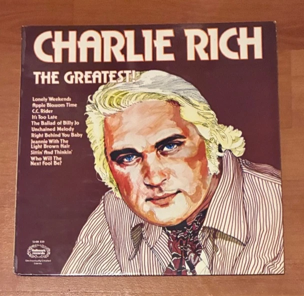 CHARLIE RICH            THE GREATEST                    Vinyl Album 1974 - Image 1 of 1