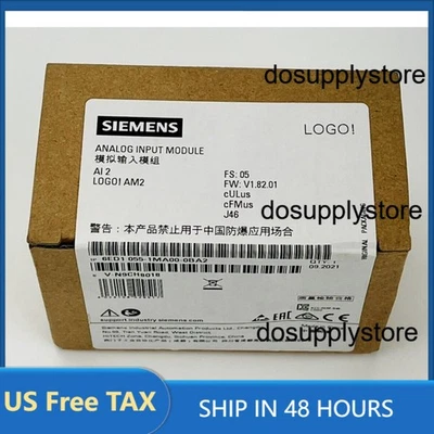 ¡Nuevo logo Siemens 6ED1055-1MA00-0BA2 6ED10551MA000BA2! Módulo de expansión AM2 Foto 1 de 2
