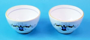 Set up two Sur La Table 6 1/2" cereal soup bowl made in Italy - Picture 1 of 8