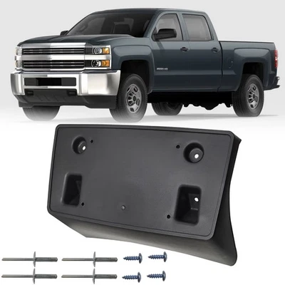 For Chevy Silverado 2500/3500 HD 2015-2018 Front License Plate Holder Bracket Foto 1 de 4