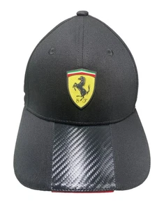 Mütze Scuderia Ferrari Scudetto schwarz/carbon verstellbar Formel 1 neu - Bild 1 von 10