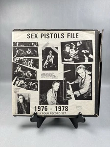 Sex Pistols "Sex Pistols file / 1976-1978" - Box Set 4 LPs Spunk 201 Of 250 - Imagen 1 de 8