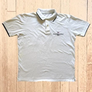 Rolex Polo Shirt Farr 40 worlds 2004 Sailing Size Large White Blue Trim - Picture 1 of 7