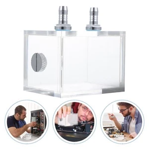 Pc Water Cooling Tank Acrylic Tank Computer Liquid Cooling Tank - Afbeelding 1 van 12