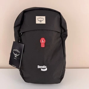 Osprey Arcane Large Day Backpack Bag Stonewash Black LOGO Embroidered Bendix - Picture 1 of 14