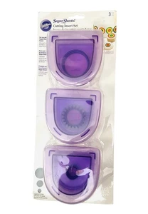Wilton -Sugar Sheets Cutting Insert ( 3 Pack of Layered Circles ) New - Picture 1 of 2