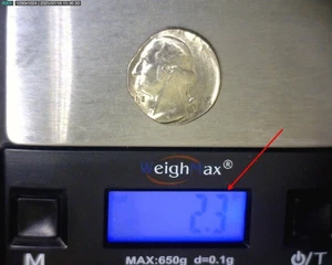 WASHINGTON QUARTER STRUCK ON A "DIME PLANCHET" 2.3 Grams U.S. ERROR COIN - Picture 1 of 11