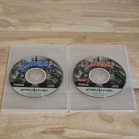 Lunar 2 Eternal Blue (Sega Saturn, 1998) ----- JAPANESE ----- Discs Only