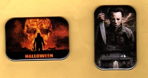 HALLOWEEN MICHAEL MYERS TWO REFRIGERATOR MAGNET 2"x3" WITH ROUNDED CORNER - Picture 1 of 2