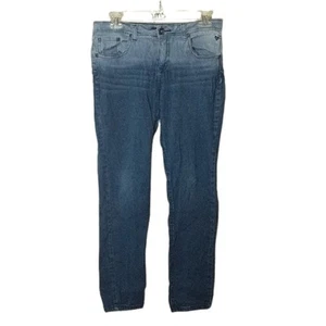Pantalones de mezclilla JUSTICE 12.5 Ombre elásticos ajustados desgastados niñas 12 1/2 informales - Imagen 1 de 8