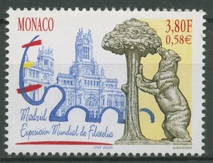 Monaco 2000 ESPANA Ufficio Postale Madrid 2519 MNH - Foto 1 di 1