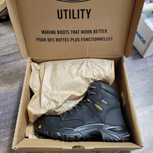Brandneu - Keen Utility Stiefel Mt.Vernon Mid - Größe 10,5 EE Stahlkappe USA mit Karton - Bild 1 von 9