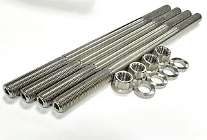 Yamaha 90105-10163-00 Bolt YFZ450R Titanium Cylinder Head Stud Bolts Studs Kit - Picture 1 of 4