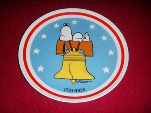 Charles Schulz Snoopy Peanuts 76 Bicentennial Sammlerteller - Bild 1 von 2
