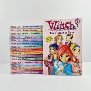 W.I.T.C.H Series Chapter Books with Comic Inserts Paperback Books 1 - 16 Bundle - Picture 1 of 22