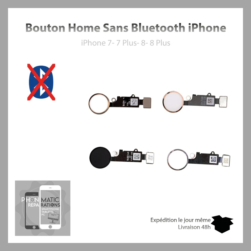 Tovaglia Pulsante Home Universale Funzionale iPhone 7/8/Plus/SE 2020 nuovo - Immagine 1 di 1