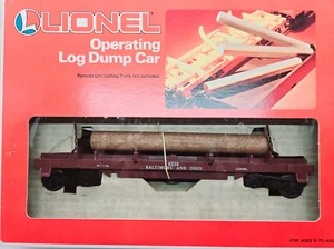 Lionel 6-9335 0/27 Gauge BALTIMORE AND OHIO B & O LOG DUMP CAR - Picture 1 of 6
