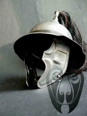 Casco celta romano recreación combate combate acero medieval Foto 1 de 4