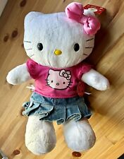 Hello Kitty Build A Bear BAB Pink Original Bow Clothes Outfit Mint Sanrio 2006