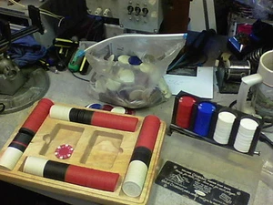 Poker Chips Fahrrad, Marlboro, Whitman, mit Gepäckträgern - Bild 1 von 7