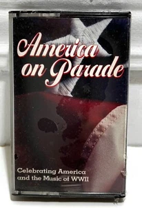 America on Parade - Celebrating America and the Music of WWII (Cassette, 1985) - Picture 1 of 2