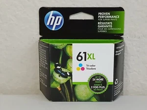 OEM Genuine HP 61XL Tri-Color Ink Cartridge CH564WN Exp 6/2021 Sealed - Picture 1 of 6