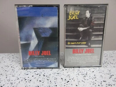Billy Joel Cassette Tape Lot Of 2 An Innocent Man 1983 & The Bridge 1986 - Image 1 of 4