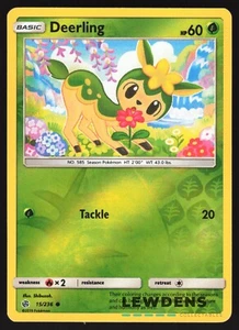 Deerling - 15/236 - Reverse Holo Common - Cosmic Eclipse - Pokemon Card - Picture 1 of 2