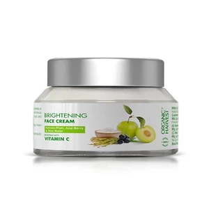Bio Ernte aufhellende Gesichtscreme mit Acai Beere & Reis Wasser 50gm FS - Bild 1 von 5