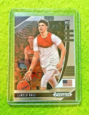 2020-21 Panini Prizm Basketball Silver LaMelo Ball PSA MINT 9 RC