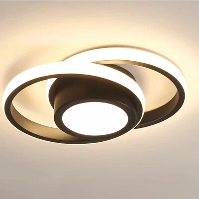 Chic LED Ceiling Light Chandelier Lamp Living Room Bedroom Pendant Light Modern