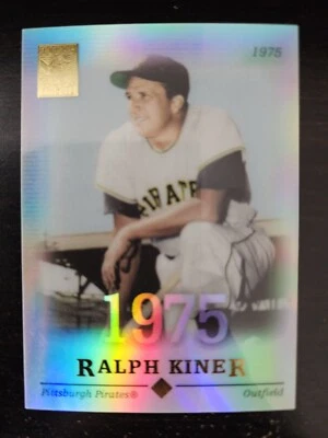 RALPH KINER 2004 TOPPS TRUBUTE INSERT #16 PITTSBURGH PIRATES MLB BASEBALL CARD - Image 1 of 2
