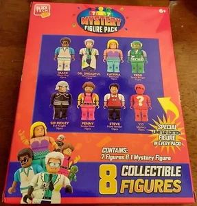 Nuovo Block Mystery confezione da 8 figure da collezione Tech Mystery limitata non aperta - Foto 1 di 3