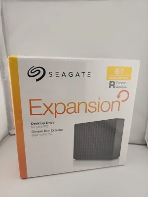 Seagate Expansion 6TB Desktop External Hard Drive USB 3.0 (STEB6000403)  - Image 1 of 4