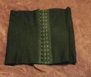 Unterbrust Korsett Damen M schwarz Shapewear Taillentrainer Haken- und Ösenverschluss - Bild 1 von 4
