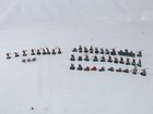 Collection of 25mm Approx Toy Soldiers Painted Plastic Qty 45 In Total Military