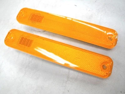 1978 1979 78 79 FORD BRONCO TRUCK  FRONT AMBER SIDE MARKER LIGHTS NEW - Image 1 of 4