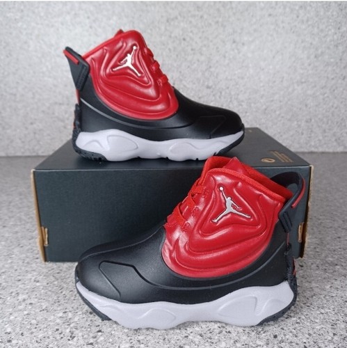 Scarpe Nike Air Jordan Drip 23 rosse da pioggia bambini 9C nuove