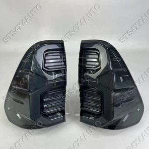 FULL LED TAIL LIGHTS LAMPS WITH DYNAMIC INDICATORS FOR HILUX REVO 2016-2024 SMK - Picture 1 of 6