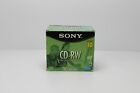 SONY CD-RW 10-PACK DISC 650MB 74 MINUTE New