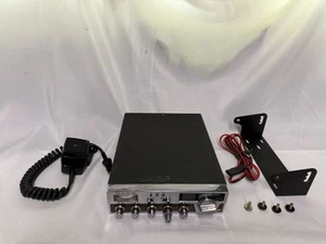 VINTAGE REALISTYCZNE RADIO CB TRC 449 z uchwytem mikrofonowym i instrukcją obsługi - Zdjęcie 1 z 14