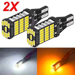 2 Stück Blinkleuchte T15 W16W 921 912 T16 T10 902 LED Leuchtmittel High Power 45 SMD 4 - Bild 1 von 19
