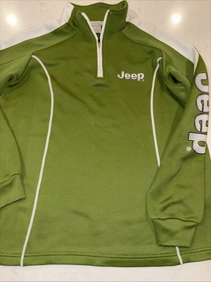 Top deportivo Tri-Mountain Performance para mujer L 1/4 cremallera ajustado logotipo JEEP LS Foto 1 de 4