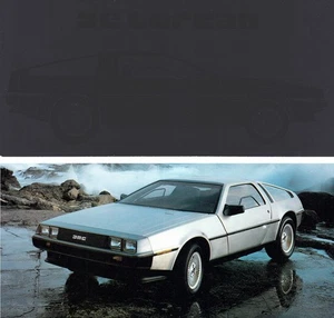 DMC DeLOREAN Motor Company ~ 1981 ~ US Spec Car Broschüre - Bild 1 von 6